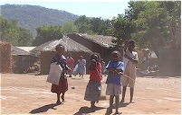 Boats on Shore of Malawi